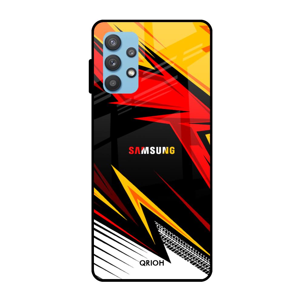 Race Jersey Pattern Samsung Galaxy A32 Glass Cases & Covers Online