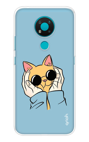 Attitude Cat Nokia 3.4 Back Cover