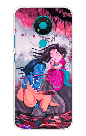 Radha Krishna Art Nokia 3.4 Back Cover