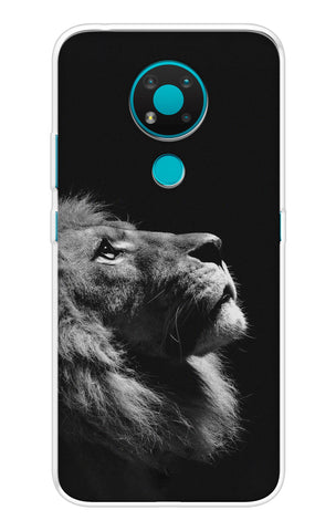 Lion Looking to Sky Nokia 3.4 Back Cover