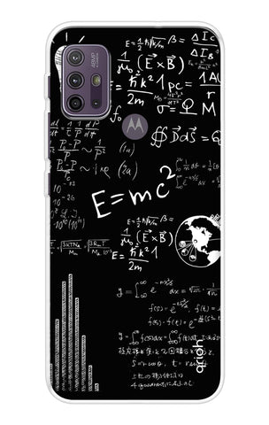 Equation Doodle Motorola G10 Back Cover
