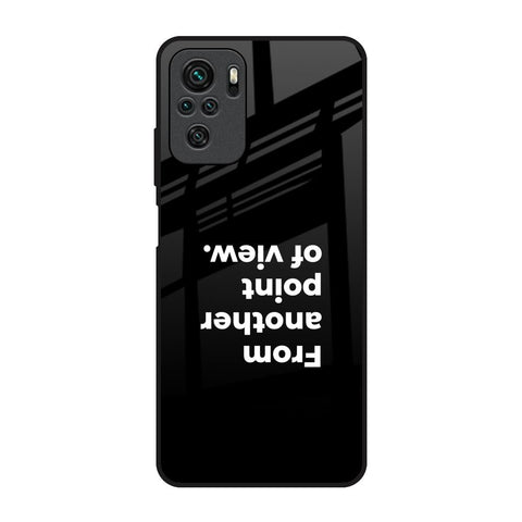 Motivation Redmi Note 10 Glass Back Cover Online