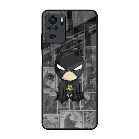 Cartoon Art Redmi Note 10 Glass Back Cover Online