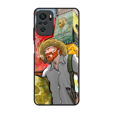 Loving Vincent Redmi Note 10 Glass Back Cover Online