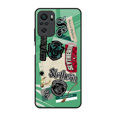 Slytherin Redmi Note 10 Glass Back Cover Online