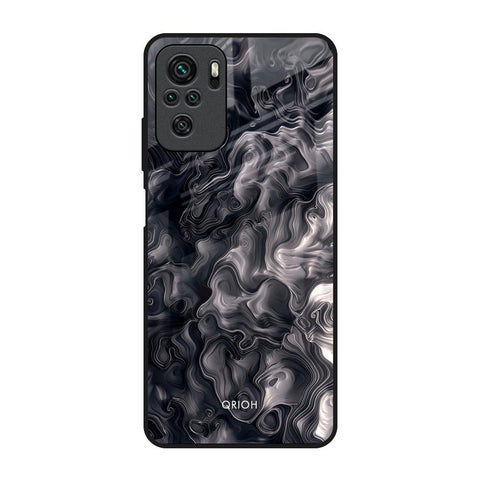 Cryptic Smoke Redmi Note 10 Glass Back Cover Online