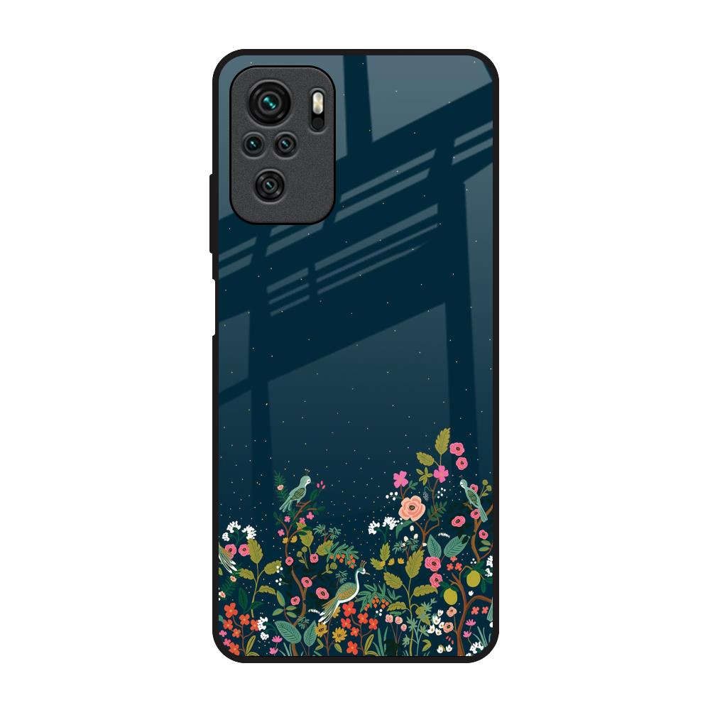 Small Garden Redmi Note 10 Glass Back Cover Online