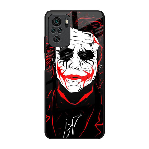Life In Dark Redmi Note 10 Glass Back Cover Online