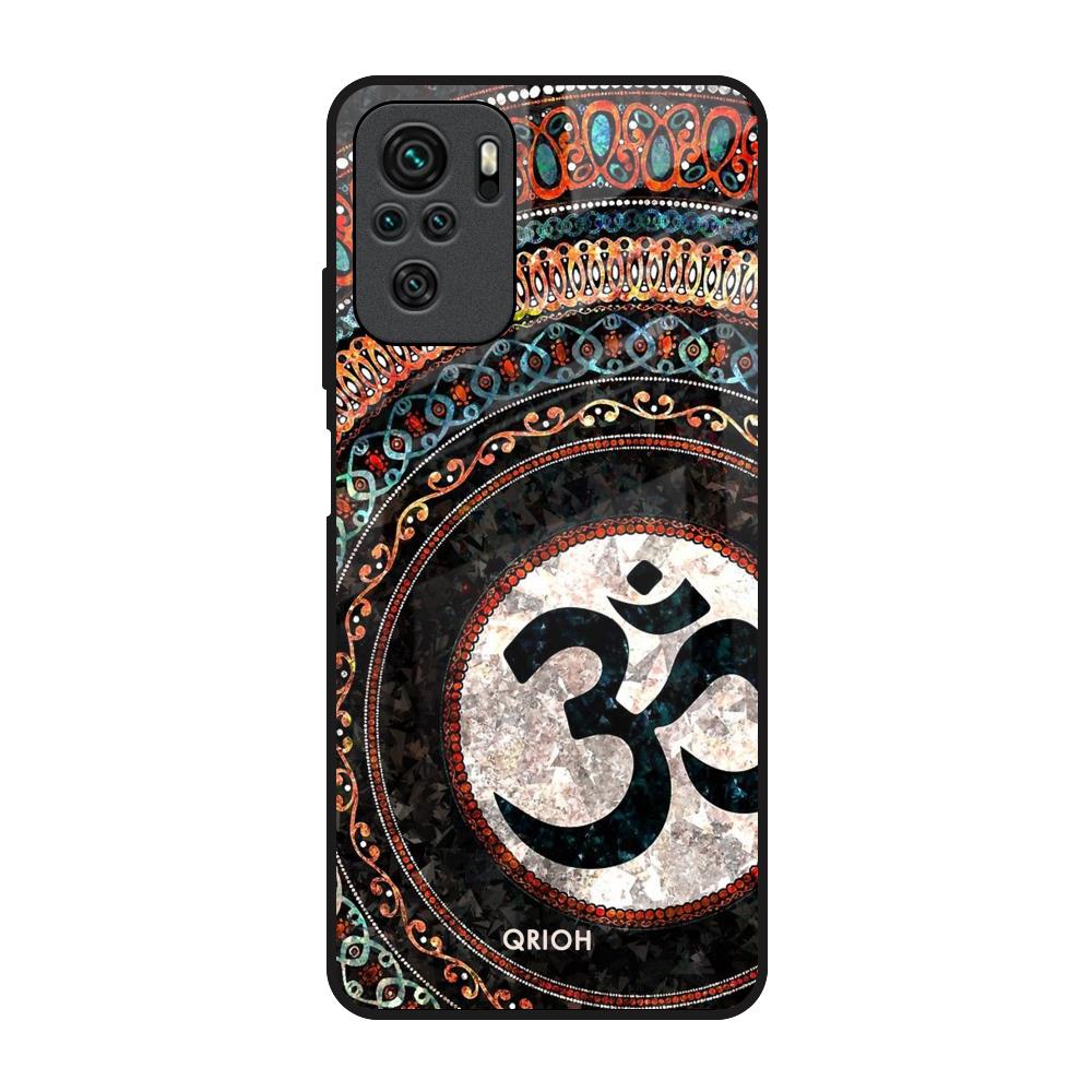 Worship Redmi Note 10 Glass Back Cover Online