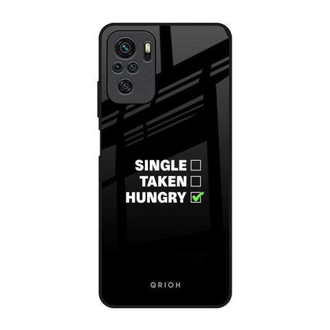 Hungry Redmi Note 10 Glass Back Cover Online