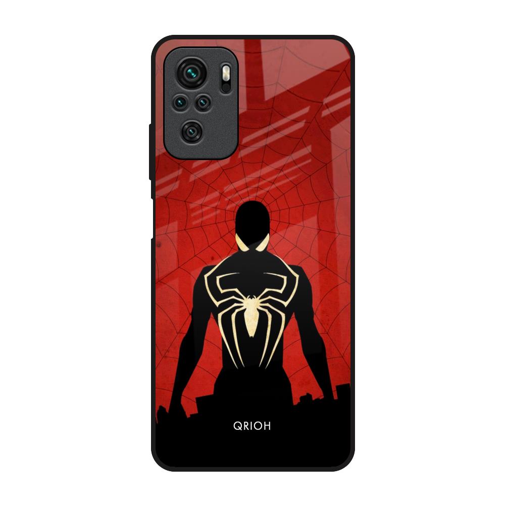 Mighty Superhero Redmi Note 10 Glass Back Cover Online