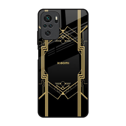 Sacred Logo Redmi Note 10 Glass Back Cover Online