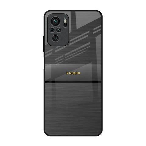 Grey Metallic Glass Redmi Note 10 Glass Back Cover Online