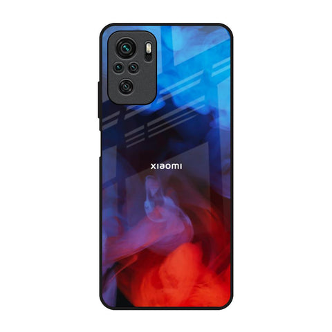Dim Smoke Redmi Note 10 Glass Back Cover Online