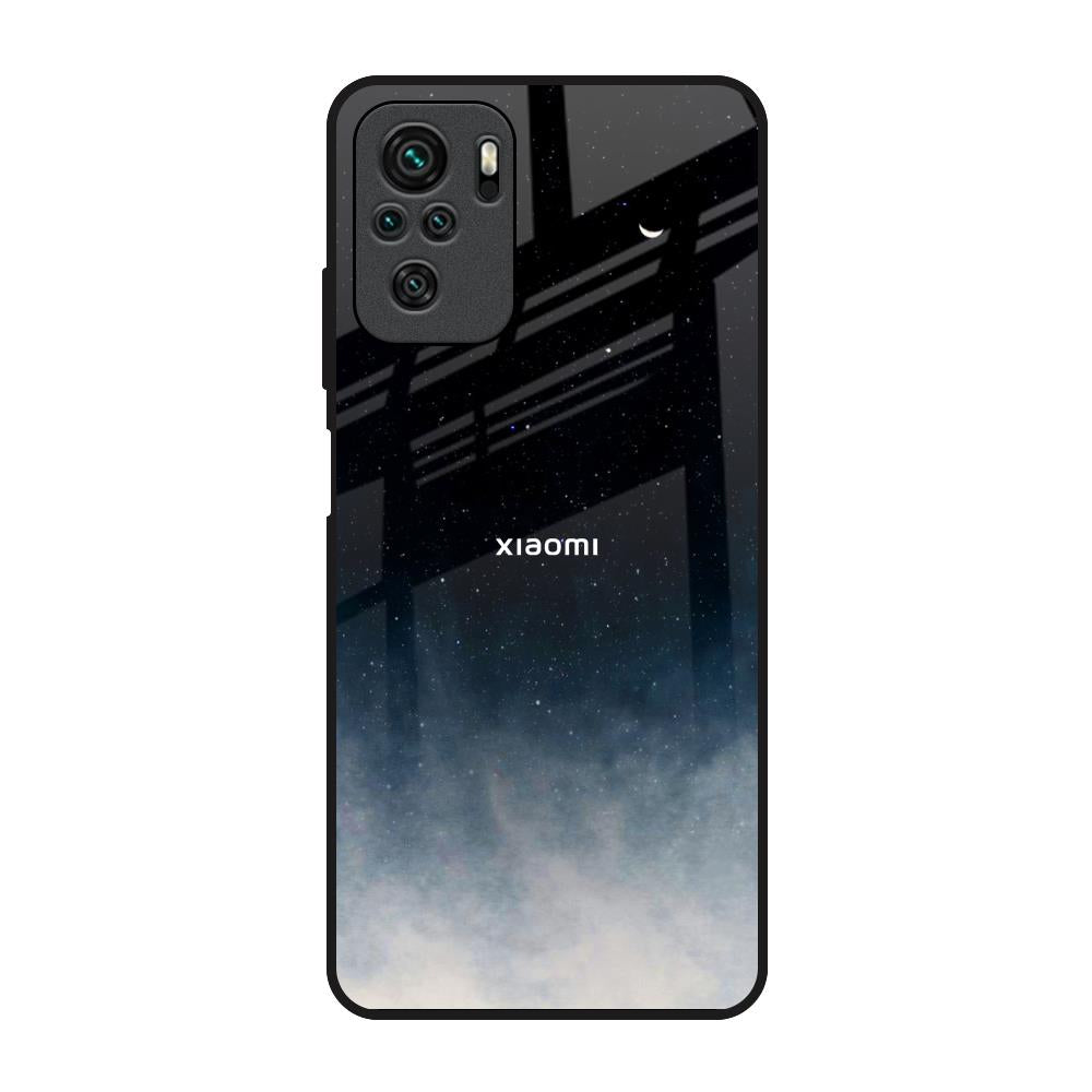 Aesthetic Sky Redmi Note 10 Glass Back Cover Online