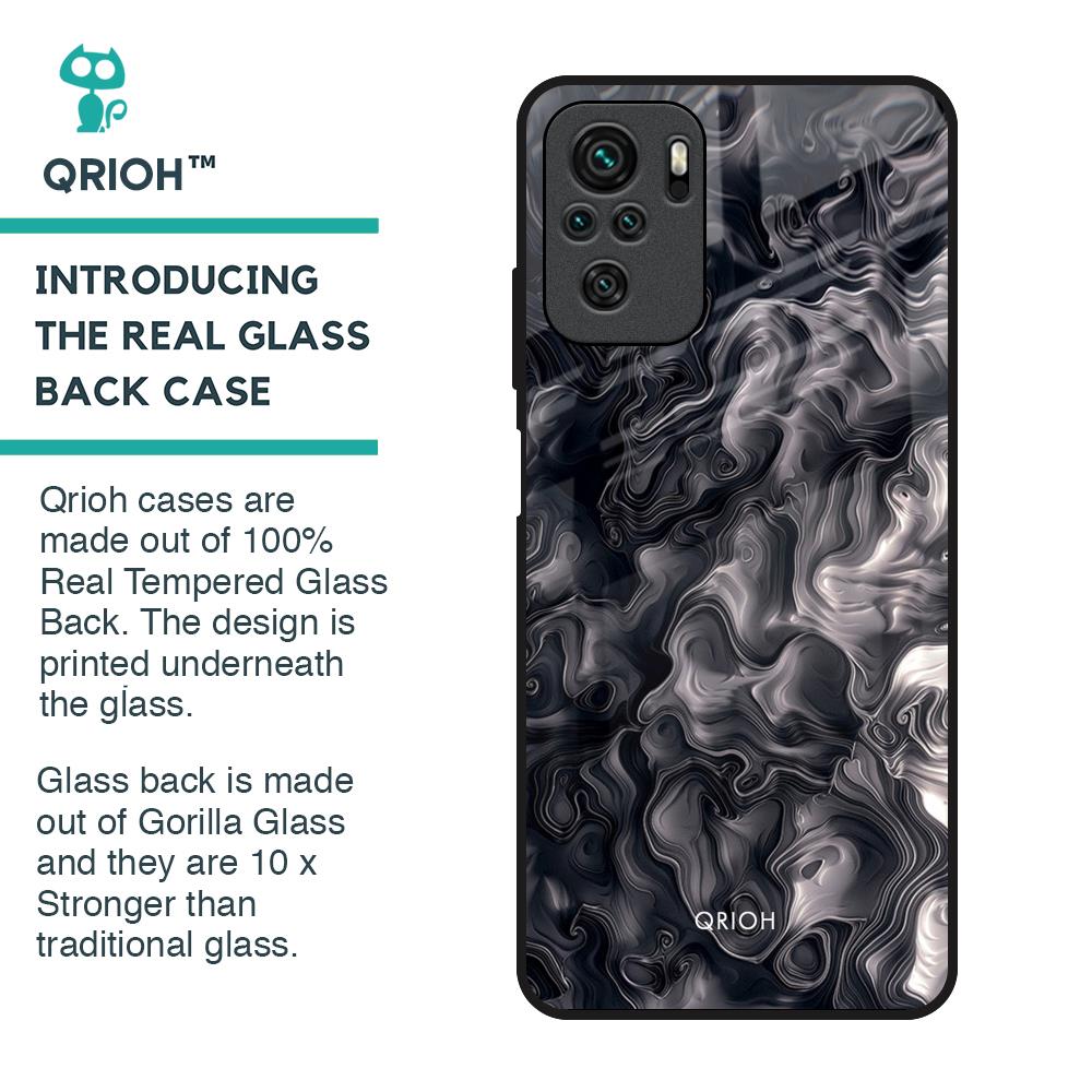 Cryptic Smoke Glass Case for Redmi Note 10