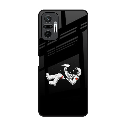 Space Traveller Redmi Note 10 Pro Glass Back Cover Online