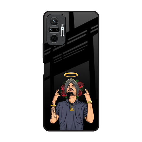 Punjabi Singer Poster Redmi Note 10 Pro Glass Back Cover Online