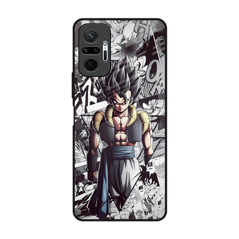 Dragon Anime Art Redmi Note 10 Pro Glass Back Cover Online