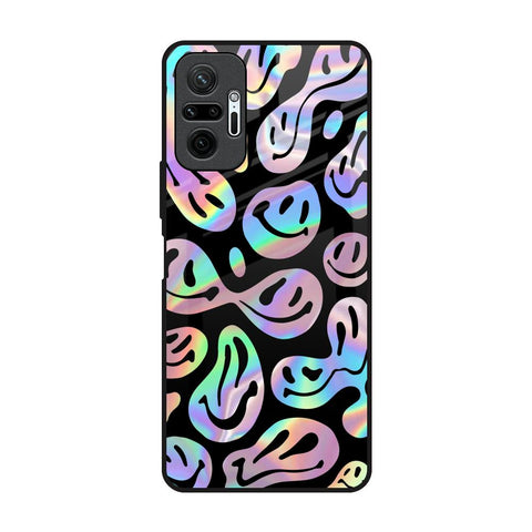 Acid Smile Redmi Note 10 Pro Glass Back Cover Online