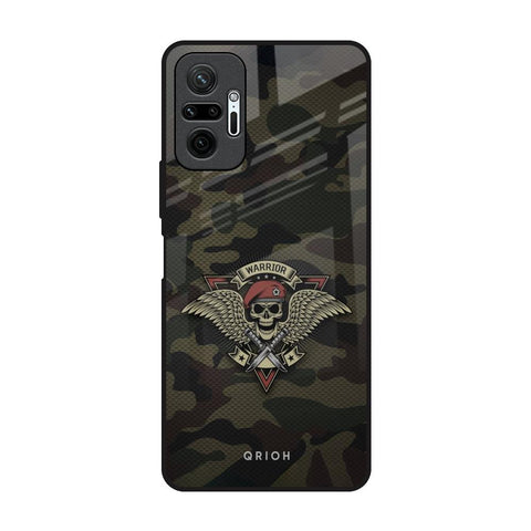 Army Warrior Redmi Note 10 Pro Glass Back Cover Online