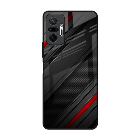 Modern Abstract Redmi Note 10 Pro Glass Back Cover Online