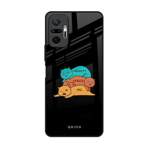 Anxiety Stress Redmi Note 10 Pro Glass Back Cover Online