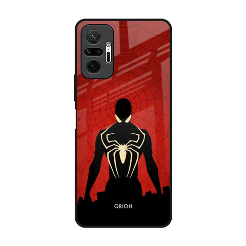 Mighty Superhero Redmi Note 10 Pro Glass Back Cover Online