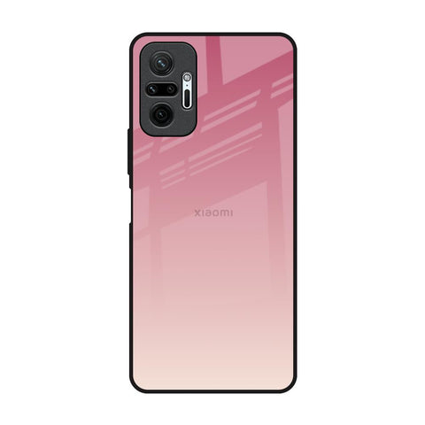 Blooming Pink Redmi Note 10 Pro Glass Back Cover Online