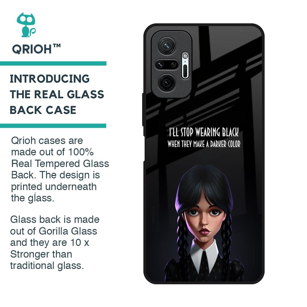 Aesthetic Digital Art Glass Case for Redmi Note 10 Pro
