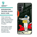 Astronaut on Mars Glass Case for Redmi Note 10 Pro