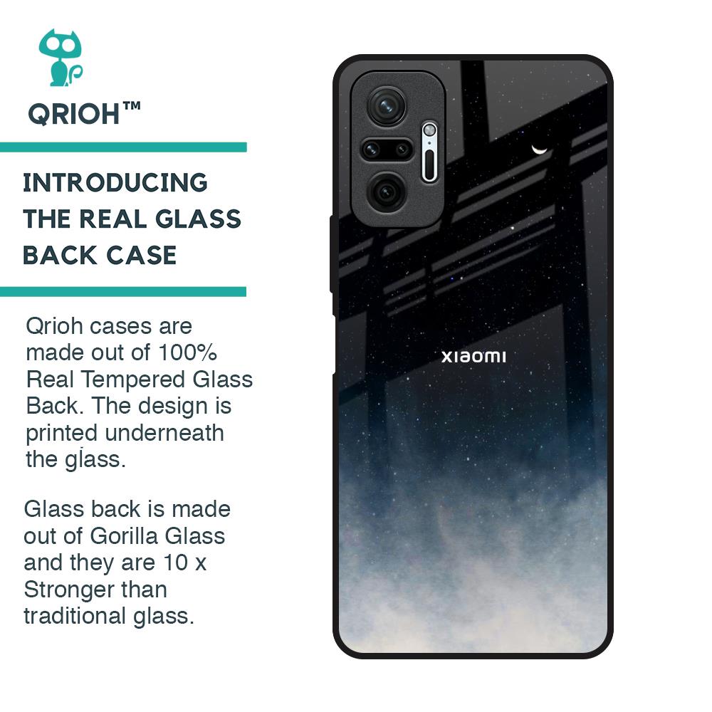 Aesthetic Sky Glass Case for Redmi Note 10 Pro