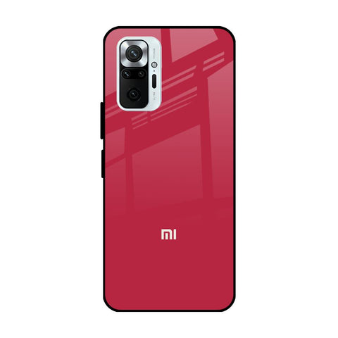 Solo Maroon Redmi Note 10 Pro Glass Cases & Covers Online