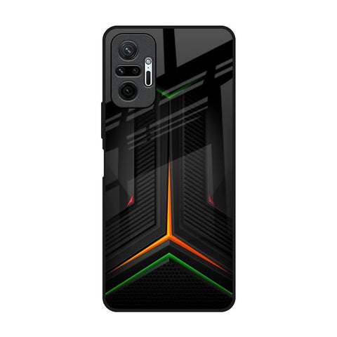 Modern Ultra Chevron Redmi Note 10 Pro Max Glass Back Cover Online