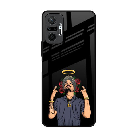 Punjabi Singer Poster Redmi Note 10 Pro Max Glass Back Cover Online