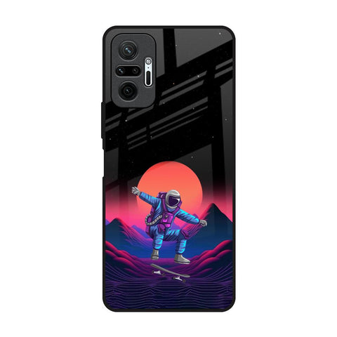 Retro Astronaut Redmi Note 10 Pro Max Glass Back Cover Online