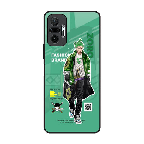 Zoro Bape Redmi Note 10 Pro Max Glass Back Cover Online