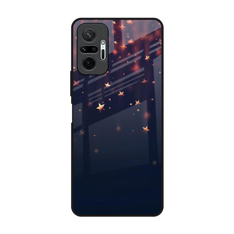 Falling Stars Redmi Note 10 Pro Max Glass Back Cover Online