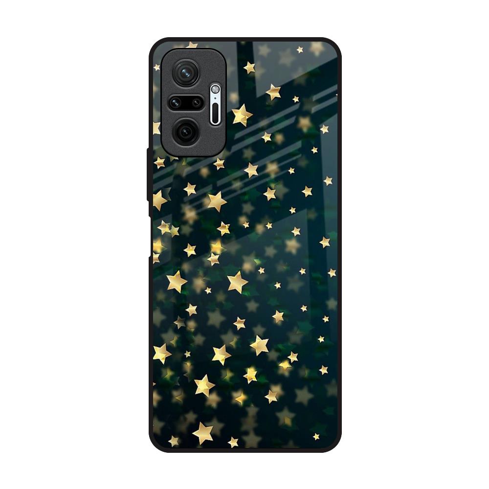 Dazzling Stars Redmi Note 10 Pro Max Glass Back Cover Online