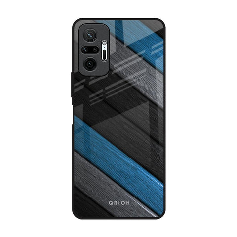 Multicolor Wooden Effect Redmi Note 10 Pro Max Glass Back Cover Online