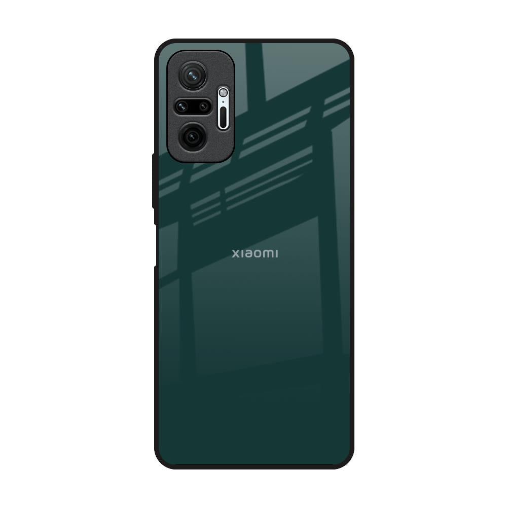 Olive Redmi Note 10 Pro Max Glass Back Cover Online