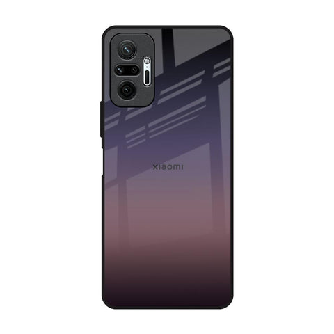 Grey Ombre Redmi Note 10 Pro Max Glass Back Cover Online