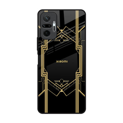 Sacred Logo Redmi Note 10 Pro Max Glass Back Cover Online