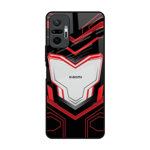Quantum Suit Redmi Note 10 Pro Max Glass Back Cover Online