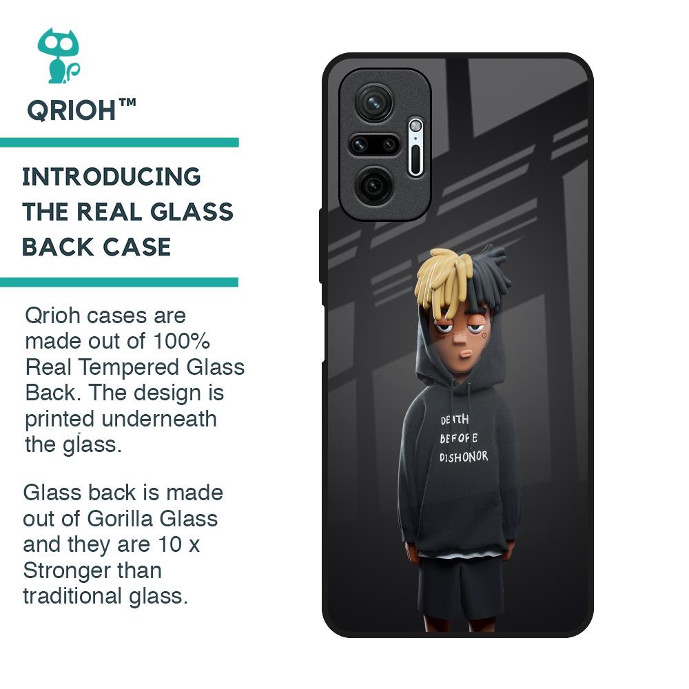 Dishonor Glass Case for Redmi Note 10 Pro Max