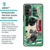 Slytherin Glass Case for Redmi Note 10 Pro Max