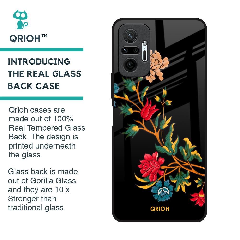 Dazzling Art Glass Case for Redmi Note 10 Pro Max
