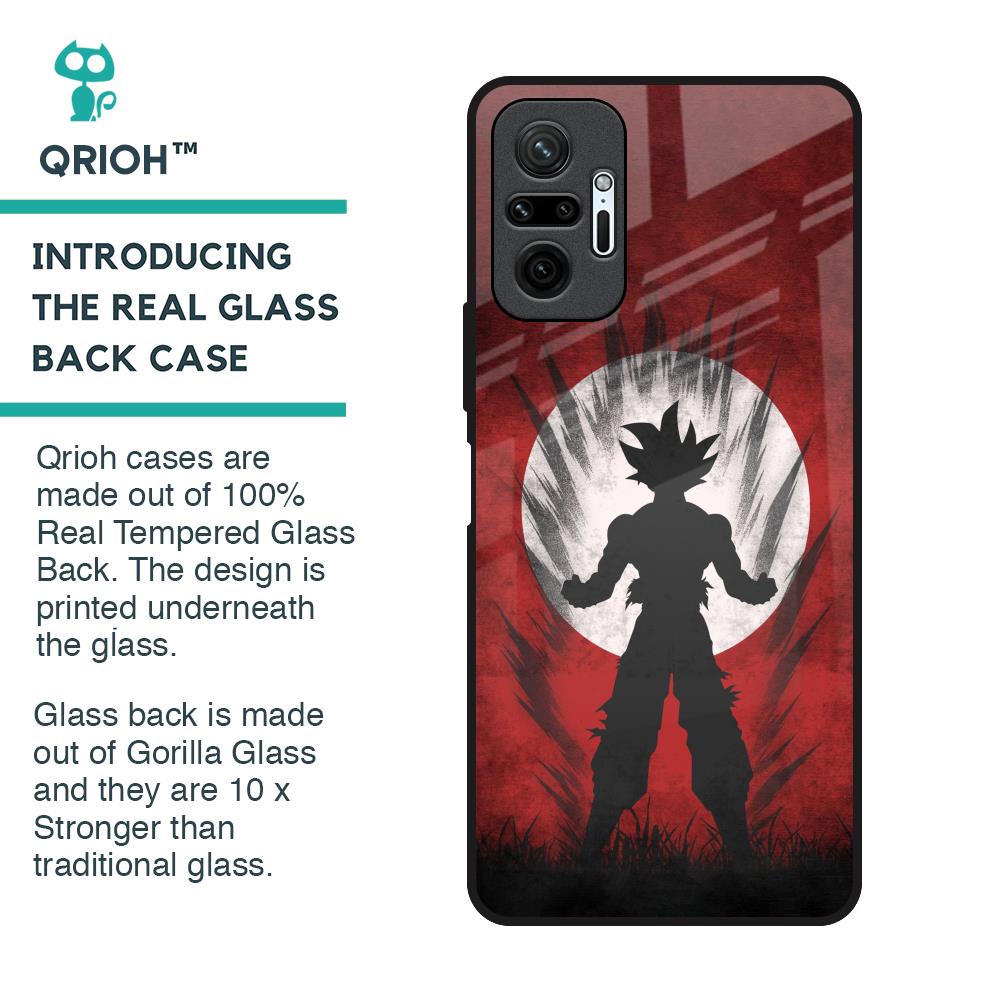 Japanese Animated Glass Case for Redmi Note 10 Pro Max