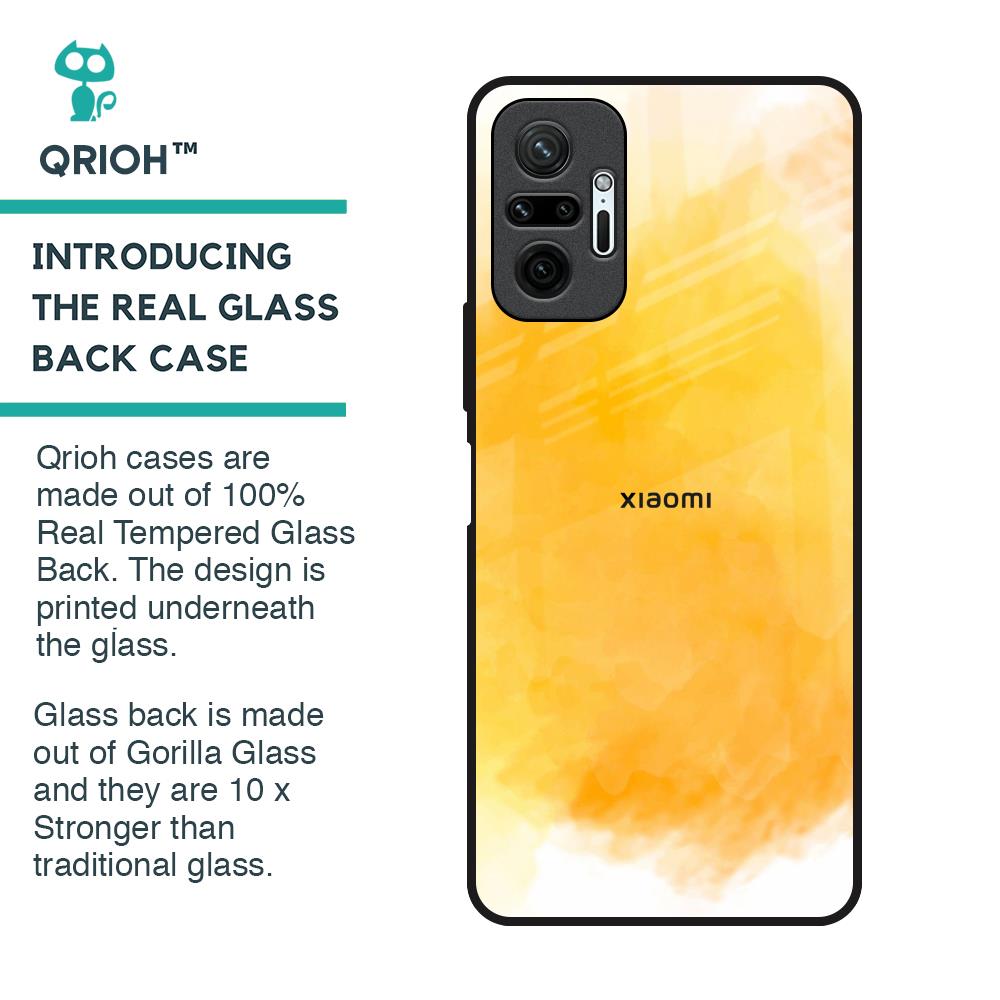 Rustic Orange Glass Case for Redmi Note 10 Pro Max