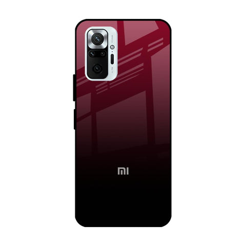 Wine Red Redmi Note 10 Pro Max Glass Cases & Covers Online